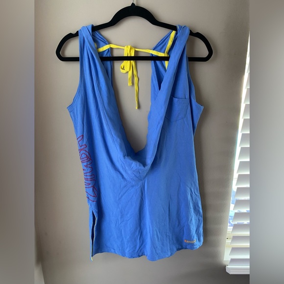 Zumba scoop neck tie back top - Picture 3 of 6